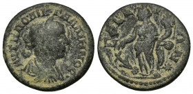 IONIA, Ephesus AE21 (Bronze,4.73g, 21mm) Gallienus (253-268)
Obv: AVT K ΠO ΛIKIN ΓAΛΛIHNOC - Laureate and draped bust right 
Rev: EΦECIΩN - Tyche st...