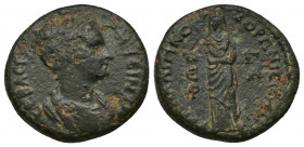 MYSIA, Pergamum AE19 (Bronze, 4.54g, 19mm) Sabina (Augusta) Magistrate: I. Pôlliôn (strategos) 
Obv: ϹΑΒΕΙΝΑ ϹΕΒΑϹΤΗ - draped bust of Sabina, right
...