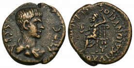 PHRYGIA, Sebaste AE19 (Bronze,5.31g, 19mm) Nero (54-68) Magistrate: Ioulios Dionysios (without title) 
Obverse: ΣΕΒΑΣΤΟΣ - draped bust of Nero, right...