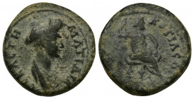 PHRYGIA, Cotiaeum AE 21 (Bronze, 5.91g, 21mm) Matidia (Augusta), Magistrate: Cl. Varus (archon for the second time) 
Obv: ΜΑΤΙΔΙΑ ϹΕΒΑϹΤΗ - draped bu...