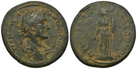 PHRYGIA, Peltae AE36 (Bronze, 25.33g, 36mm) Antoninus Pius (138-161) 
Obverse: ΤΙ ΑΙ ΚΑΙϹΑΡ ΑΝΤΩΝƐΙΝΟϹ; laureate-headed bust of Antoninus Pius wearin...