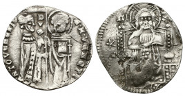 ITALY, Venice. Antonio Veniero. (Doge, 1382-1400) AR grosso (Silver, 1.94g, 21mm). 
Obv: ANTO · VENERIO · · S · M · VENETI, DVX - doge standing left ...