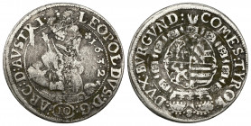 Austria 1632 Leopold 10 Kreuzers (Silver, 4.00g, 29mm)
Obv: LEOPOLDVS D G ARC D AVSTRI leg. 1632 - Armoured portrait of Leopold V. of Habsburg, value...