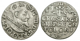 Poland, Kraków, 3 Grossus (Crown) 1622 (Silver,1.76g, 20mm)
Obv: SIGIS III D G REX POL M D L
Rev: III 1 6 2 1 GROS ARGE TRIP REGN POLONI
Ref: Kopic...
