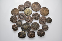 20 ancient bronze coins (Bronze, 114.29g)