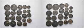 21 ancient bronze coins (Bronze, 102.76g)