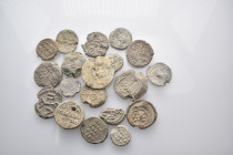 19 ancient lead seals (Bronze, 177.00g)