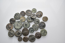 25 ancient bronze coins (Bronze, 87.00g)