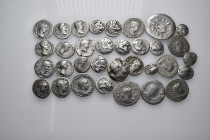 33 Greek and Roman silver coins (Silver, 112.00g)