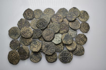 40 Islamic bronze coins (Bronze, 163.00g)