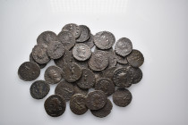 38 Roman imperial bronze coins (Bronze, 120.68g)