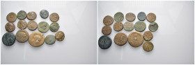 15 Greek bronze coins (Bronze, 152.00g)