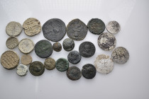 19 ancient lead seals (13 Bronze, 7 lead, 4 silver, total: 156.00g)