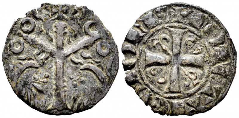 Kingdom of Castille and Leon. Fernando III (1217-1252). Dinero. Leon. (Bautista-...