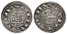 Kingdom of Castille and Leon. Alfonso X (1252-1284). Pepion. Murcia. (Bautista-347). Ve. 1,02 g. M under the castle. Choice VF. Est...70,00. 

Spani...