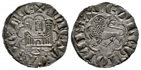 Kingdom of Castille and Leon. Alfonso X (1252-1284). Noven. Toledo. (Bautista-401). (Imperatrix-A10:11:34). Anv.: + MONETA ⠸ CASTELLE. Rev.: + ⠸ ET LE...
