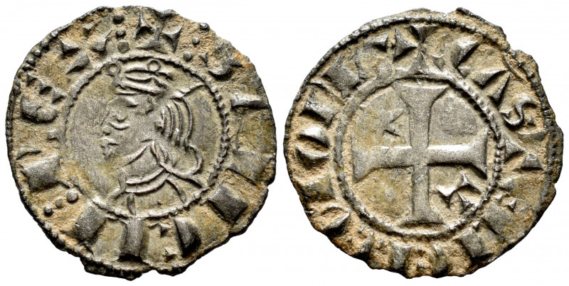 Kingdom of Castille and Leon. Sancho IV (1284-1295). Seisen or Meaja Coronada. T...