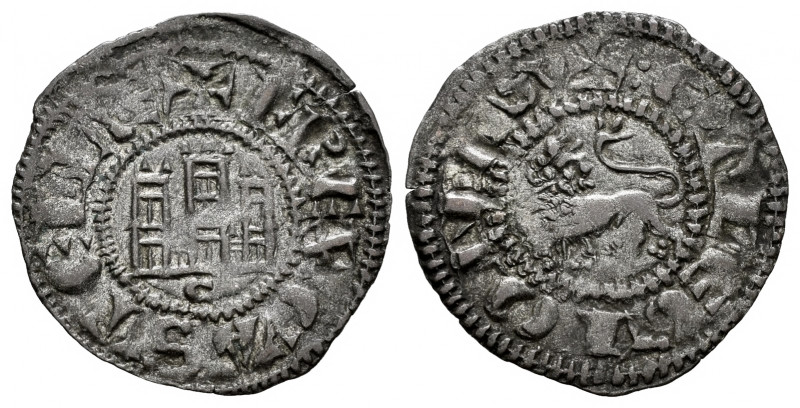 Kingdom of Castille and Leon. Fernando III (1217-1252). Pepion. Córdoba. (Bautis...
