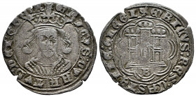 Kingdom of Castille and Leon. Henry IV (1399-1413). Cuartillo. Burgos. (Bautista-1000). Anv.: + ENRICVS : QVARTVS : DEI : GRA : R. Rev.: + ENRICVS : R...
