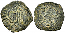 Kingdom of Castille and Leon. Enrique IV (1454-1474). 1/2 blanca. Córdoba. (Bautista-Unlisted). (Abm-826). Ve. 0,70 g. Very scarce. Choice VF. Est...9...