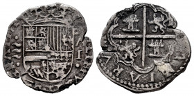 Philip II (1556-1598). 1 real. Valladolid. A. (Cal-296). Ag. 3,02 g. Minor plugged hole. VF. Est...75,00. 

Spanish Description: Felipe II (1556-159...