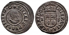 Philip IV (1621-1665). 8 maravedis. 1662. Madrid. Y. (Cal-363). (Jarabo-Sanahuja-M440). Ae. 2,12 g. Almost XF. Est...40,00. 

Spanish Description: F...
