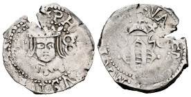 Philip IV (1621-1665). Dieciocheno. 1650. Valencia. (Cal 2008-1116). Ag. 2,27 g. It retains some luster. VF. Est...20,00. 

Spanish Description: Fel...