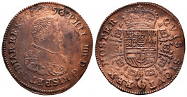 Philip IV (1621-1665). Jeton. 1658. Brussels. (Dugn-4120). Ae. 5,49 g. A good sample. Almost XF. Est...50,00. 

Spanish Description: Felipe IV (1621...