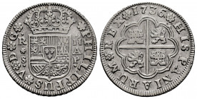 Philip V (1700-1746). 2 reales. 1736. Sevilla. AP. (Cal-995). Ag. 5,81 g. Choice VF. Est...70,00. 

Spanish Description: Felipe V (1700-1746). 2 rea...