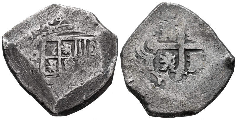 Philip V (1700-1746). 8 reales. 1729. México. R. (Cal-1415). Ag. 25,73 g. Recove...