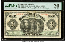 Canada Dominion of Canada $1 3.1.1911 DC-18d PMG Very Fine 20. Minor rust is noted on this example.

HID09801242017

© 2022 Heritage Auctions | All Ri...