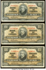 Canada Bank of Canada $100 2.1.1937 BC-27b Three Examples Fine. 

HID09801242017

© 2022 Heritage Auctions | All Rights Reserved