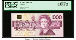 Canada Bank of Canada $1000 1988 BC-61b PCGS Gem New 65PPQ. 

HID09801242017

© 2022 Heritage Auctions | All Rights Reserved
