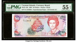 Cayman Islands Currency Board 10 Dollars 1996 Pick 18b Experimental Paper PMG About Uncirculated 55 EPQ. 

HID09801242017

© 2022 Heritage Auctions | ...