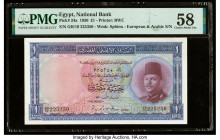 Egypt National Bank of Egypt 1 Pound 1950 Pick 24a PMG Choice About Unc 58. 

HID09801242017

© 2022 Heritage Auctions | All Rights Reserved