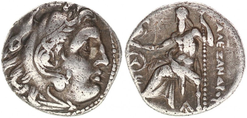 Alexander III "the Great" 336-323 BC.Drachm AR.
Kings of Macedon. 
Magnesia ad M...