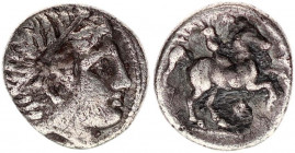 Macedonia, Philip II; c.323-315 BC, AR Tetrobol.
Greek Coins
Macedonia, Philip II; c.323-315 BC, AR Tetrobol, (2.45g.,13,3mm) Le Rider-Pl. 46, 24. Obv...
