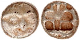 Mysia. Parion circa 500-400 BC.Drachm AR.
Greek
Mysia. Parion circa 500-400 BC.
Drachm AR
(11,6mm., 3,06g.)
Facing gorgoneion with protruding tongue /...