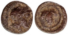 CILICIA. Soloi. Circa 410-375 BC. Hemiobol.
Greek
CILICIA. Soloi. Circa 410-375 BC. Hemiobol (Silver, 6.8 mm, 0.25 g, 12 h). Head of Athena to right, ...