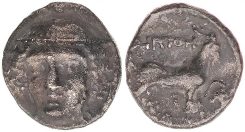 THRACE, Ainos. Circa 405/4-361/0 BC. AR Tetrobol.
Thrace, Ainos AR Tetrobol. Cir...