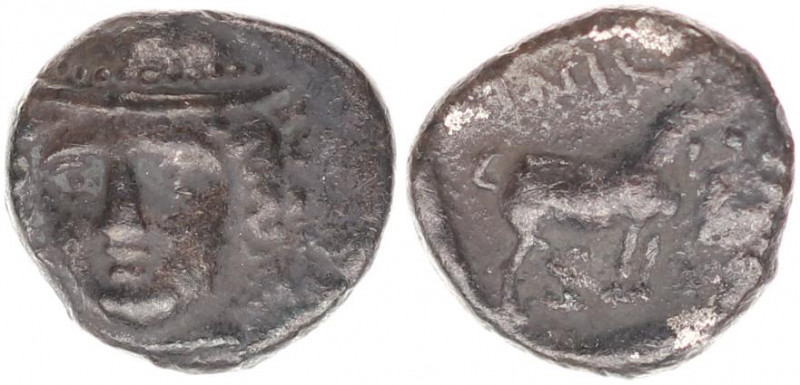 Thrace, Ainos AR Tetrobol. Circa 405-357 BC.
Thrace, Ainos AR Tetrobol. Circa 40...