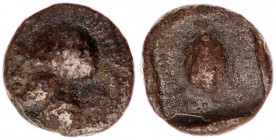 Lesbos, Methymna, c. 500/480-460 BC. AR Hemiobol .
Lesbos, Methymna, c. 500/480-460 BC. AR Hemiobol .
(7,7mm, 0.46g, 9h). Helmeted head of Athena l. R...