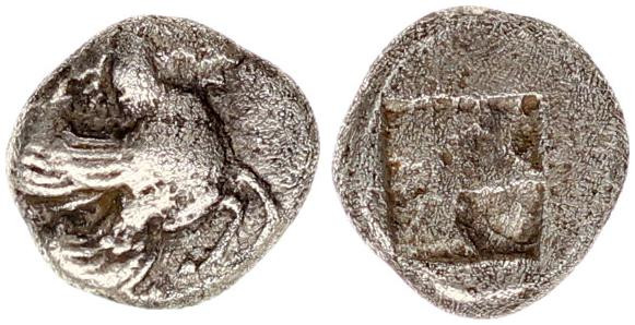 Macedon, Thermai AR Obol. 500-480 BC.
Macedon, Thermai AR Obol. 500-480 BC. Fore...