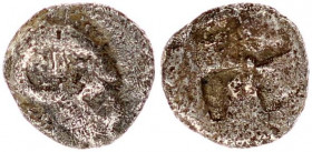 TROAS, Kebren. Circa 5th Century BC. AR Diobol .
TROAS, Kebren. Circa 5th Century BC. AR Diobol .
(0.79g.,8,7mm.). Ram's head right / Quadripartite in...