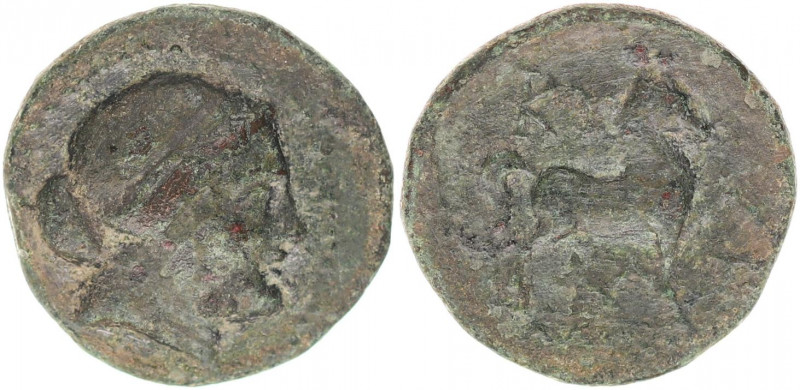 Aiolis, Kyme. Civic issue. 250-190 B.C. AE.
Aiolis, Kyme. Civic issue. 250-190 B...