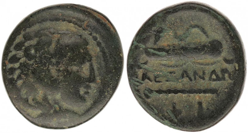 Kingdom of Macedon ,Alexander III, AE Unit.
Kingdom of Macedon ,Alexander III, A...