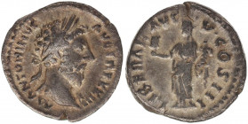 Marcus Aurelius (AD 161-180). AR denarius (18,2mm,.3,14g ).
AD 169- December AD 170. M ANTONINVS AVG TR P XXIIII, laureate head of Marcus Aurelius rig...
