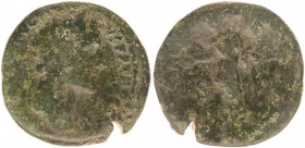 Antoninus Pius, 138-161. Sestertius ( 30,6 mm, 22.9 g,)
Rome mint, 152-153. ANTONINVS AVG PI-VS P P TR P XVI Laureate head of Antoninus Pius to right....