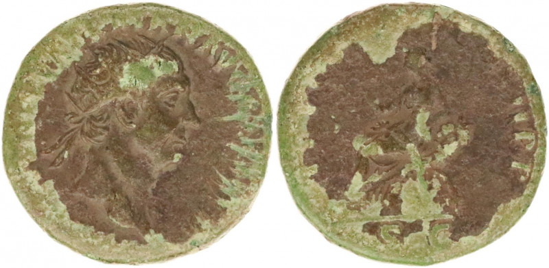 Traianus (98-117 AD). AE Dupondius (26,8 mm, 12.1 g).
Roma , 101-102 AD.
Obv. IM...