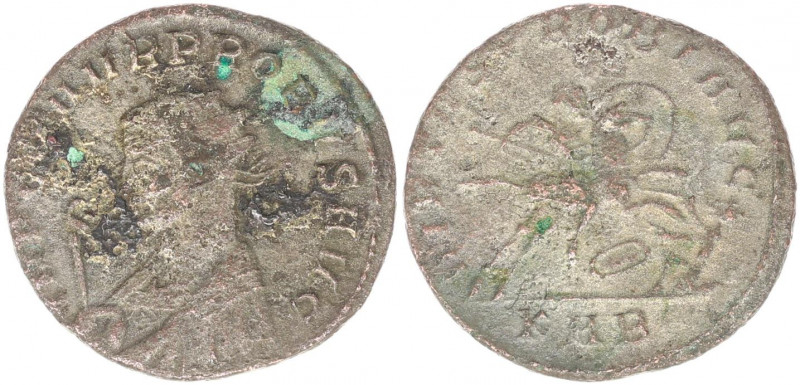 Probus, Antoninianus, Serdica.
BONO IMP C M AVR PROBO INVICT AVG, radiate bust l...
